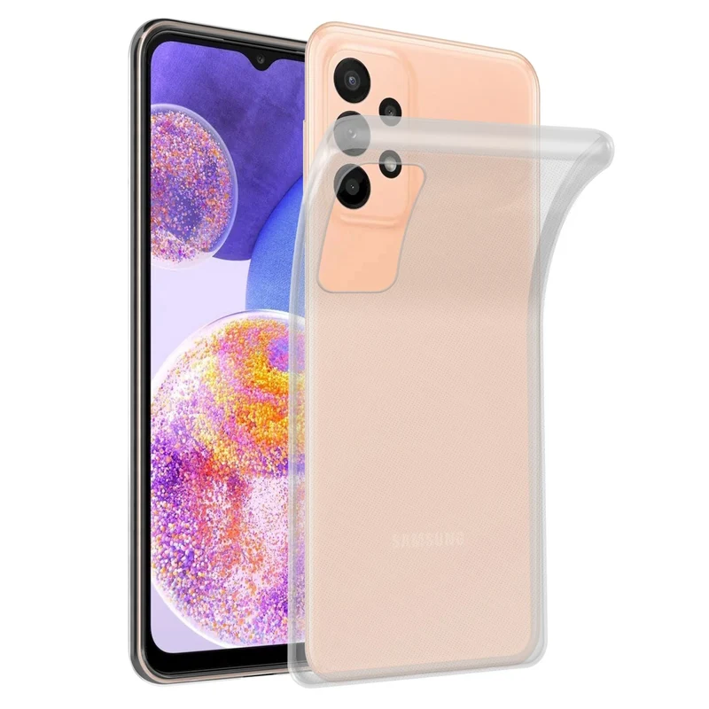 Cadorabo Hülle kompatibel mit Samsung Galaxy A23 4G Schutzhülle aus flexiblem TPU Silikon