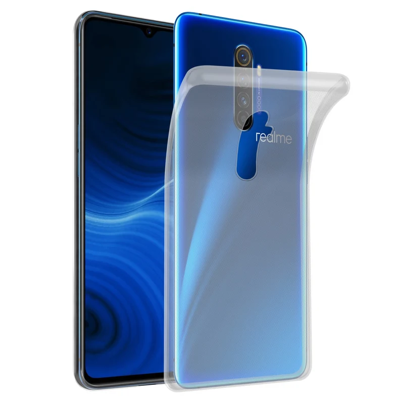 Cadorabo Hülle kompatibel mit Realme X2 PRO / Oppo Reno Ace Schutzhülle aus flexiblem TPU Silikon