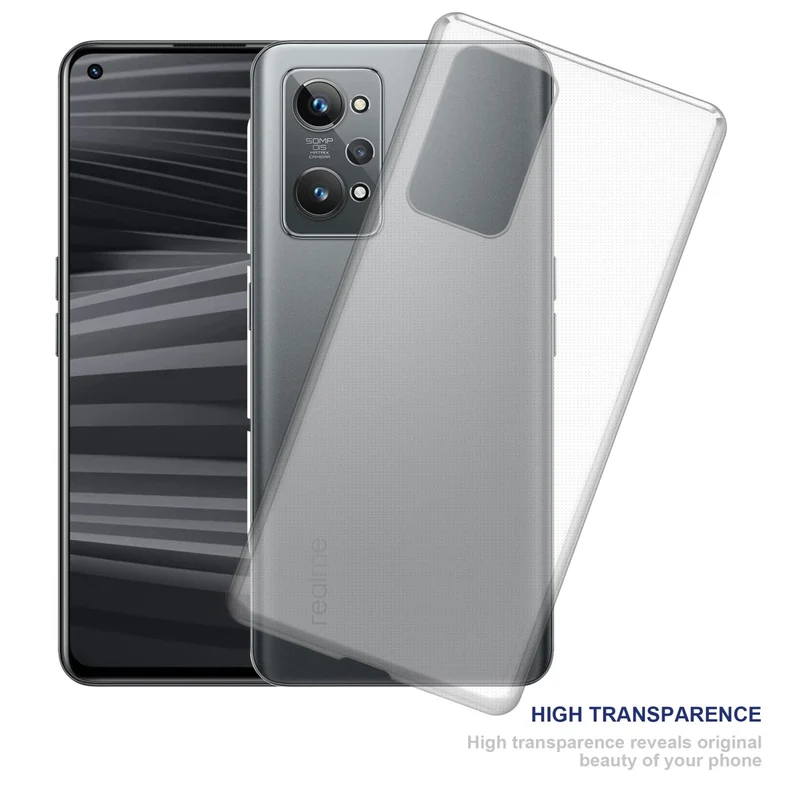 Cadorabo Hülle kompatibel mit Realme GT 2 / GT Neo 2 Schutzhülle aus flexiblem TPU Silikon