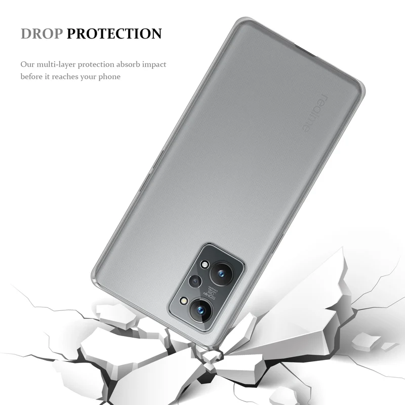Cadorabo Hülle kompatibel mit Realme GT 2 / GT Neo 2 Schutzhülle aus flexiblem TPU Silikon