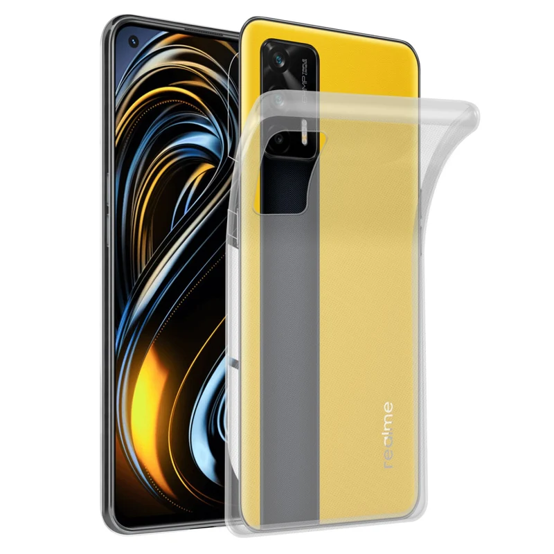 Cadorabo Hülle kompatibel mit Realme GT / GT Neo 2T / Q3 PRO Schutzhülle aus flexiblem TPU Silikon