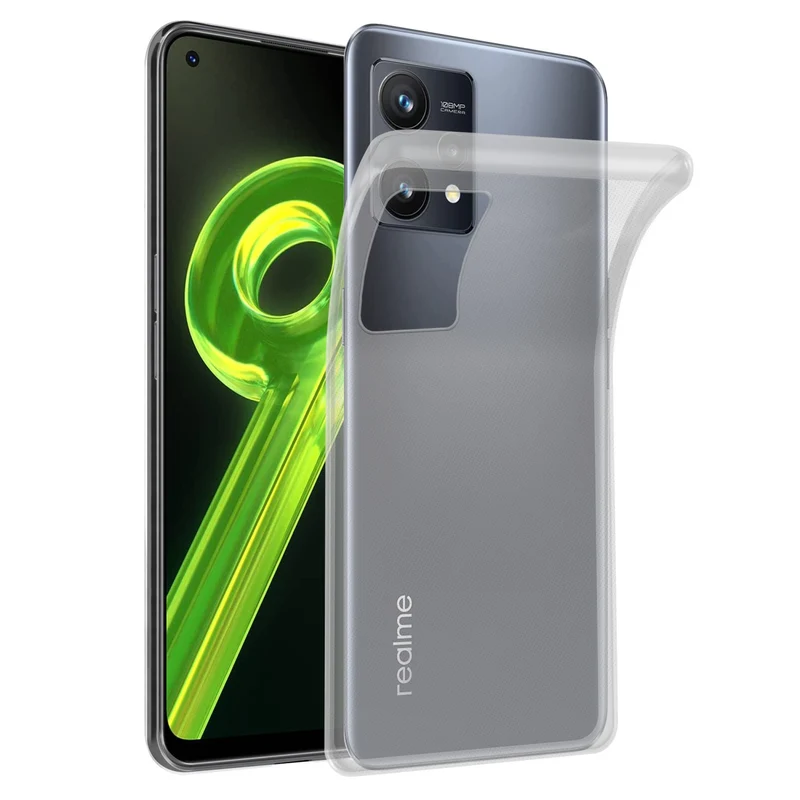 Cadorabo Hülle kompatibel mit Realme 9 5G / 9 PRO / V25 / Q5 / OnePlus Nord CE 2 LITE 5G Schutzhülle aus flexiblem TPU Silikon