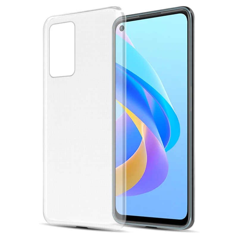Cadorabo Hülle kompatibel mit Oppo A36 / A76 / A96 4G / K10 4G / Realme 9i Schutzhülle aus flexiblem TPU Silikon