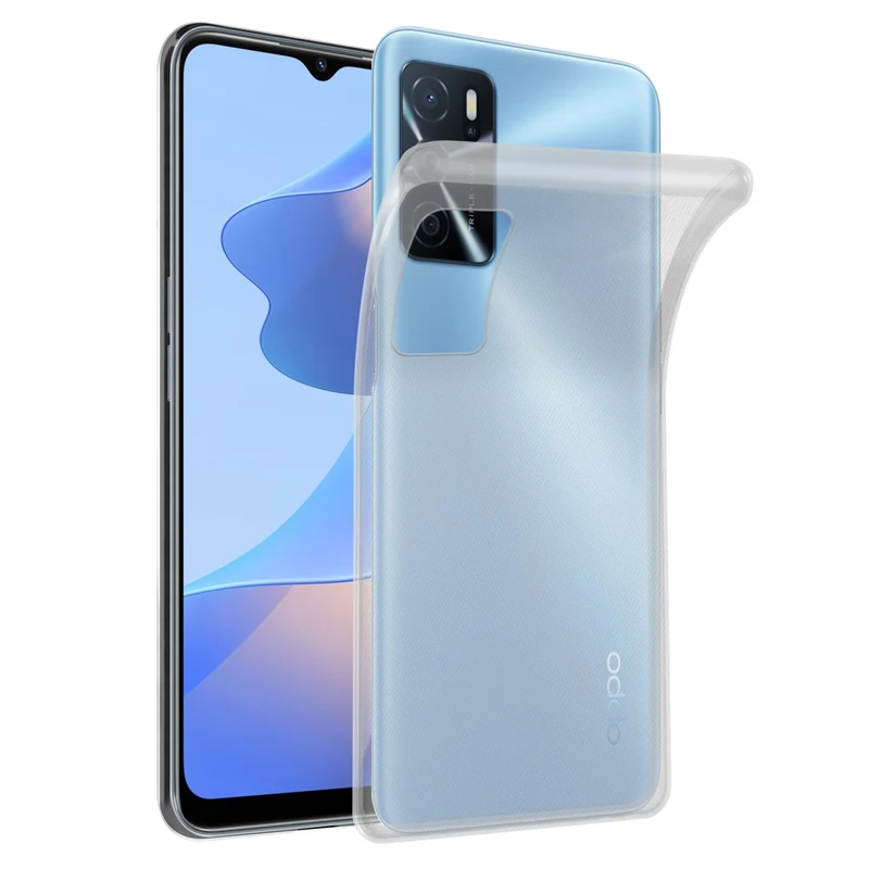 Cadorabo Hülle kompatibel mit Oppo A16s / A54s Schutzhülle aus flexiblem TPU Silikon
