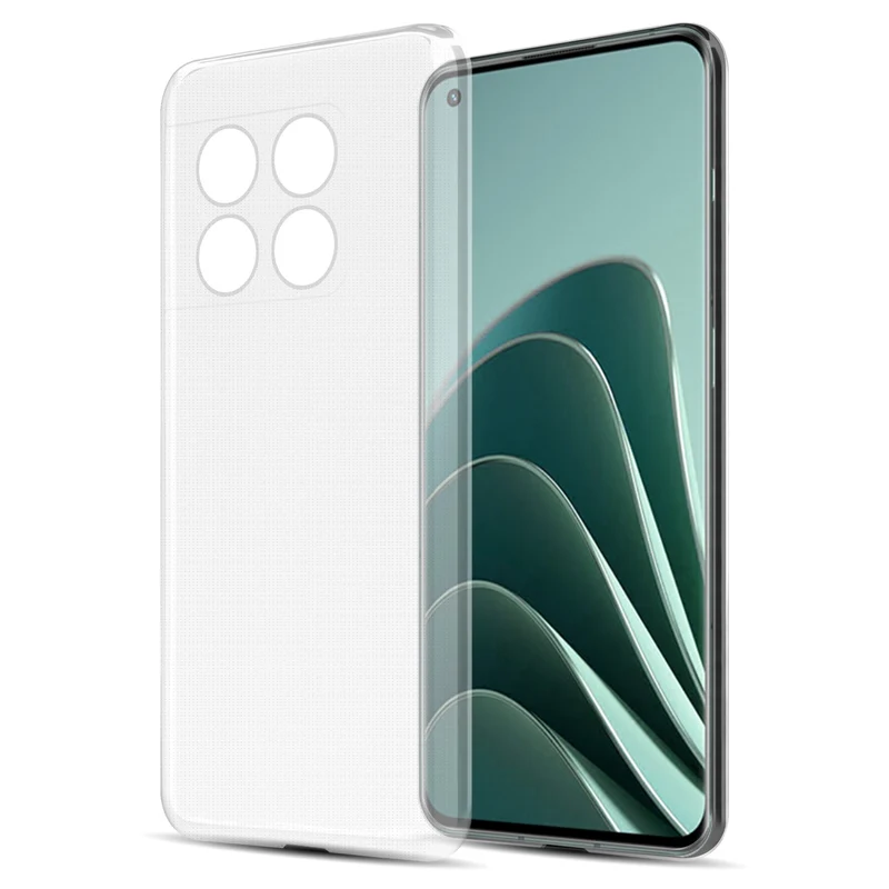 Cadorabo Hülle kompatibel mit OnePlus 10 PRO 5G Schutzhülle aus flexiblem TPU Silikon