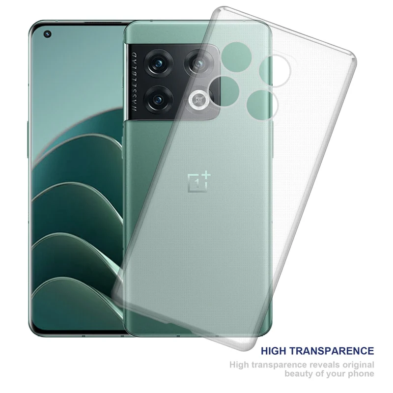 Cadorabo Hülle kompatibel mit OnePlus 10 PRO 5G Schutzhülle aus flexiblem TPU Silikon
