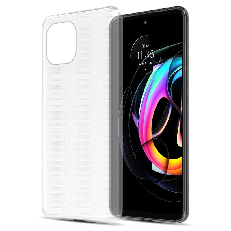 Cadorabo Hülle kompatibel mit Motorola EDGE 20 LITE / FUSION Schutzhülle aus flexiblem TPU Silikon