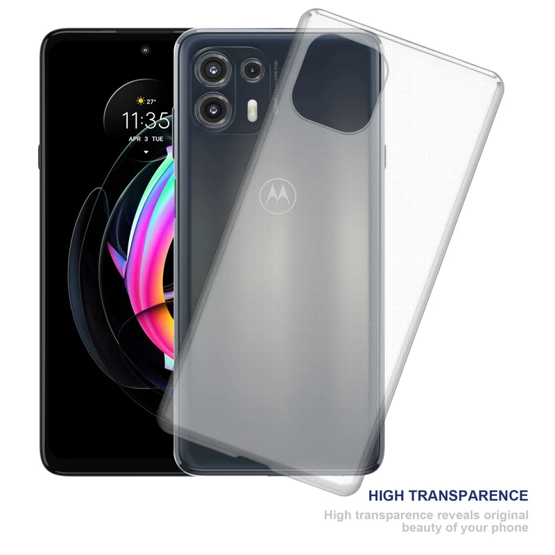 Cadorabo Hülle kompatibel mit Motorola EDGE 20 LITE / FUSION Schutzhülle aus flexiblem TPU Silikon