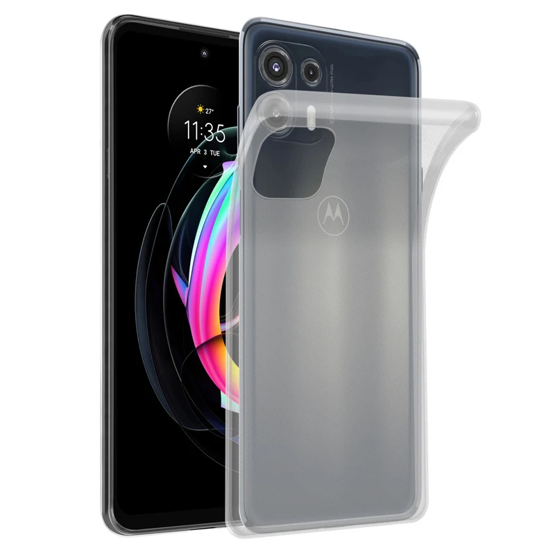 Cadorabo Hülle kompatibel mit Motorola EDGE 20 LITE / FUSION Schutzhülle aus flexiblem TPU Silikon