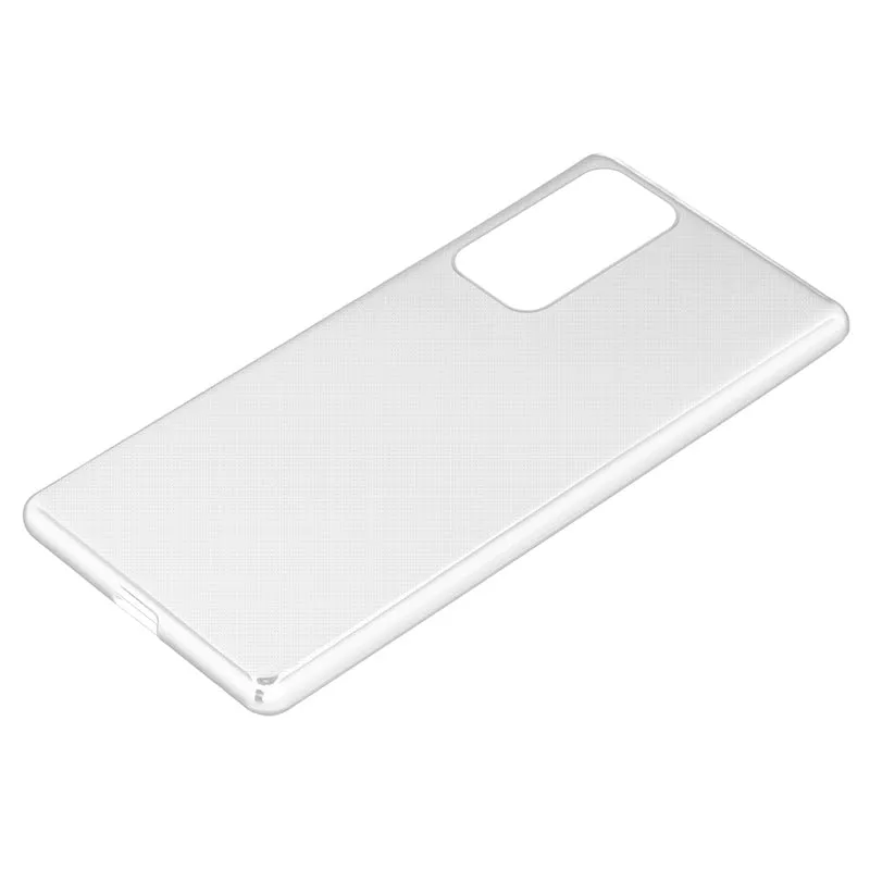 Cadorabo Hülle kompatibel mit Motorola EDGE 20 Schutzhülle aus flexiblem TPU Silikon