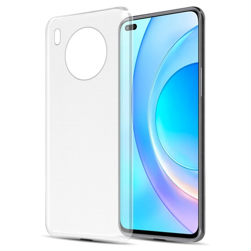 Cadorabo Hülle kompatibel mit Honor 50 LITE Schutzhülle aus flexiblem TPU Silikon