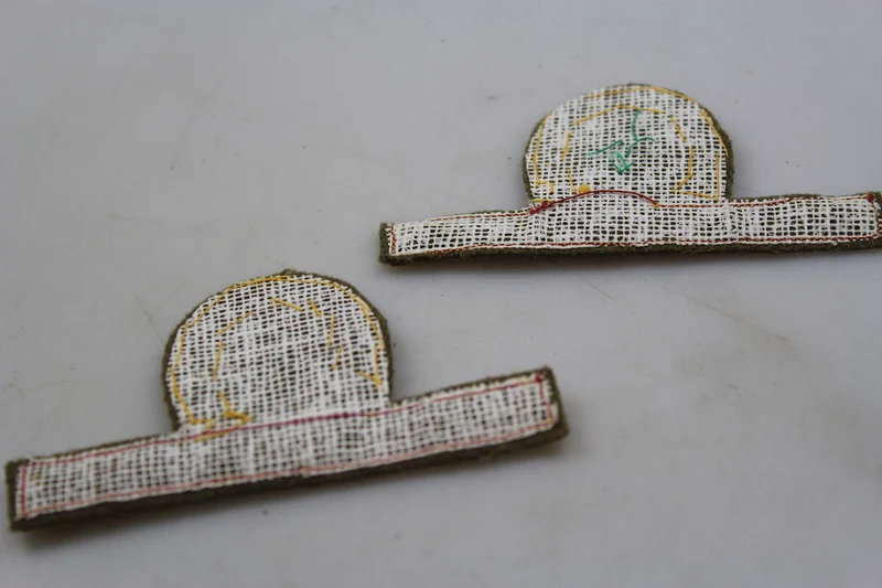 Paar M.34 Grad REI WW 2 Offiziere