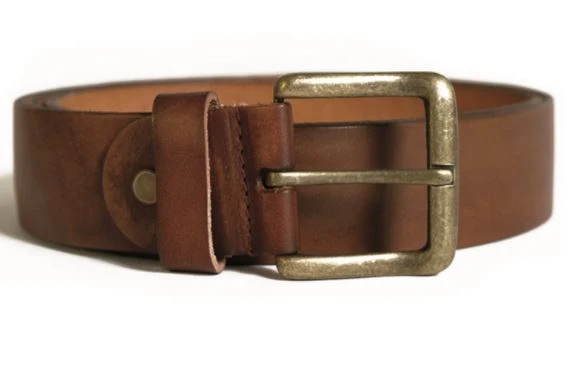 Mil-Tec Hosengürtel Leder 1-Dorn