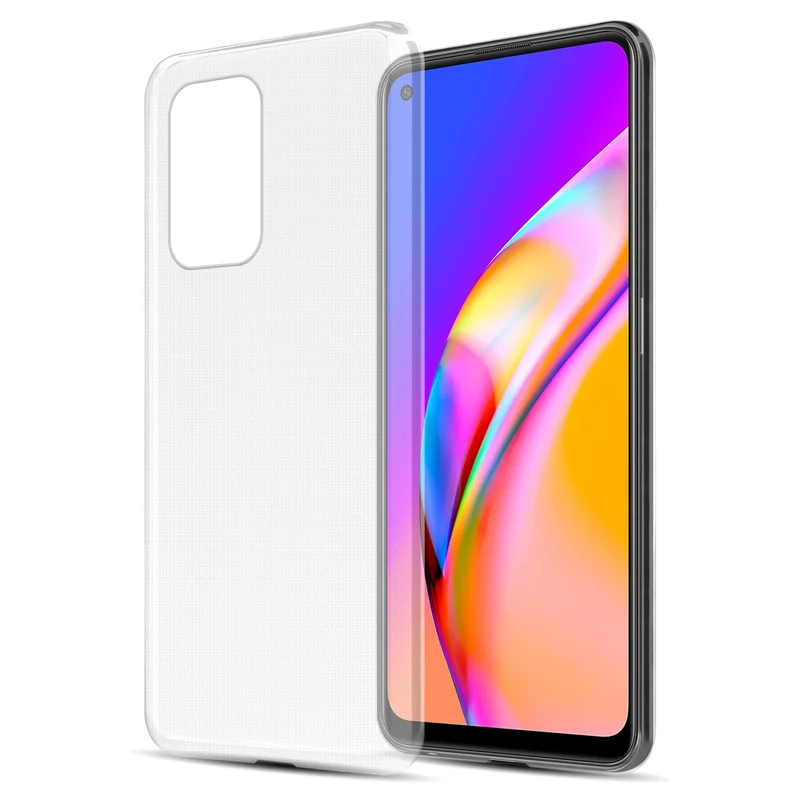 Cadorabo Hülle kompatibel mit Oppo A94 5G Schutzhülle aus flexiblem TPU Silikon