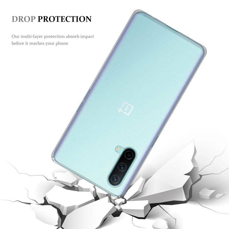 Cadorabo Hülle kompatibel mit OnePlus Nord CE 5G Schutzhülle aus flexiblem TPU Silikon