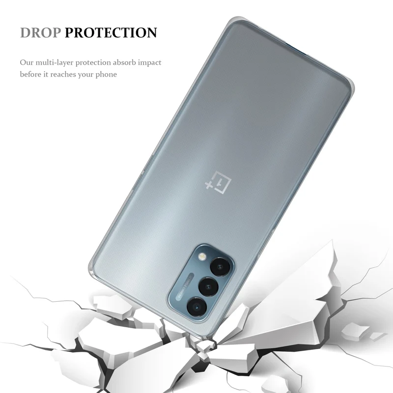 Cadorabo Hülle kompatibel mit OnePlus Nord N200 5G Schutzhülle aus flexiblem TPU Silikon
