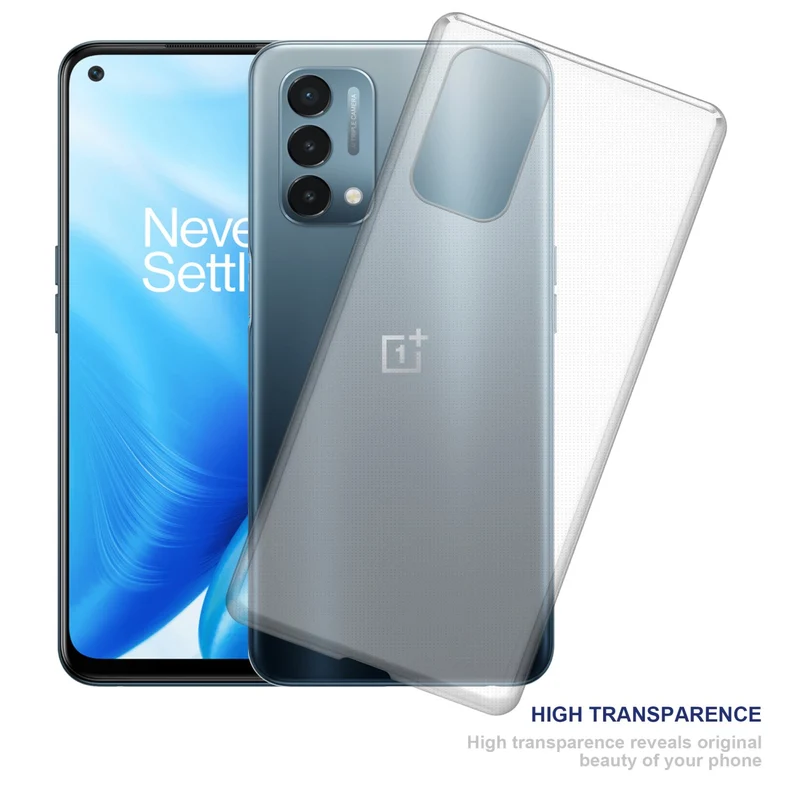 Cadorabo Hülle kompatibel mit OnePlus Nord N200 5G Schutzhülle aus flexiblem TPU Silikon
