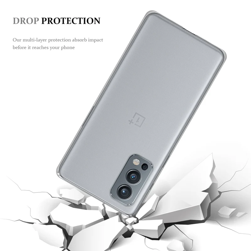 Cadorabo Hülle kompatibel mit OnePlus Nord 2 5G Schutzhülle aus flexiblem TPU Silikon
