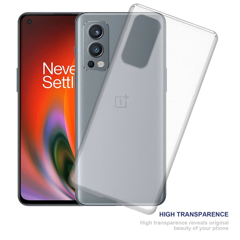 Cadorabo Hülle kompatibel mit OnePlus Nord 2 5G Schutzhülle aus flexiblem TPU Silikon