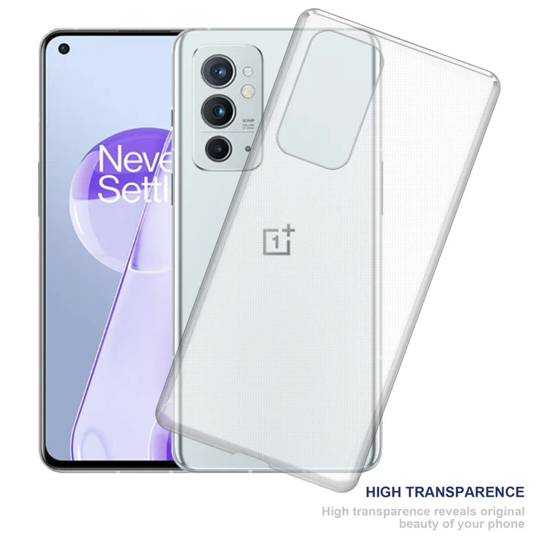 Cadorabo Hülle kompatibel mit OnePlus 9RT 5G Schutzhülle aus flexiblem TPU Silikon