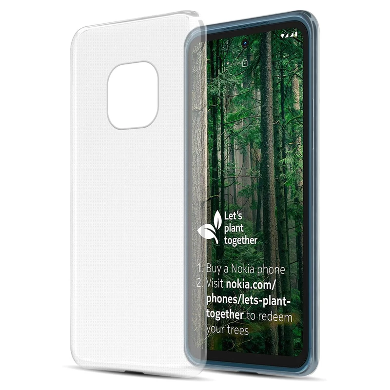 Cadorabo Hülle kompatibel mit Nokia XR20 Schutzhülle aus flexiblem TPU Silikon