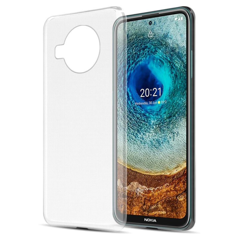 Cadorabo Hülle kompatibel mit Nokia X10 / X20 Schutzhülle aus flexiblem TPU Silikon