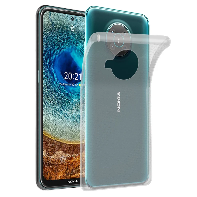 Cadorabo Hülle kompatibel mit Nokia X10 / X20 Schutzhülle aus flexiblem TPU Silikon