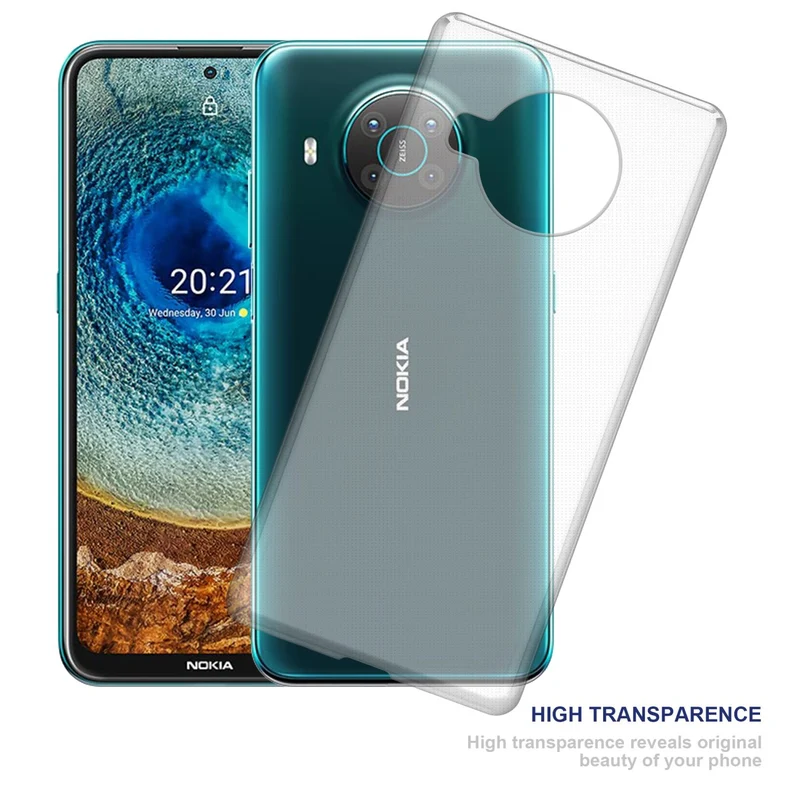 Cadorabo Hülle kompatibel mit Nokia X10 / X20 Schutzhülle aus flexiblem TPU Silikon