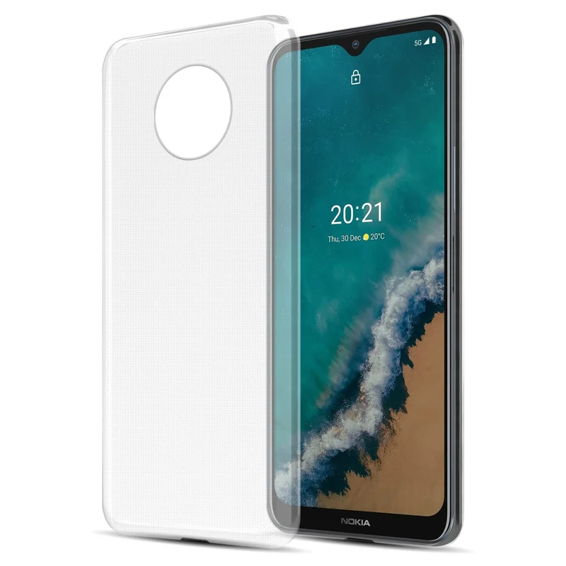 Cadorabo Hülle kompatibel mit Nokia G50 5G Schutzhülle aus flexiblem TPU Silikon