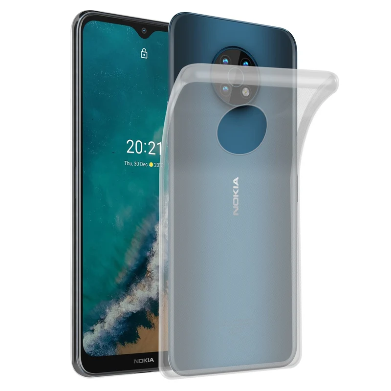 Cadorabo Hülle kompatibel mit Nokia G50 5G Schutzhülle aus flexiblem TPU Silikon