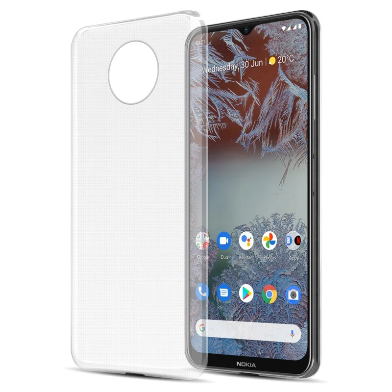 Cadorabo Hülle kompatibel mit Nokia G10 / G20 Schutzhülle aus flexiblem TPU Silikon