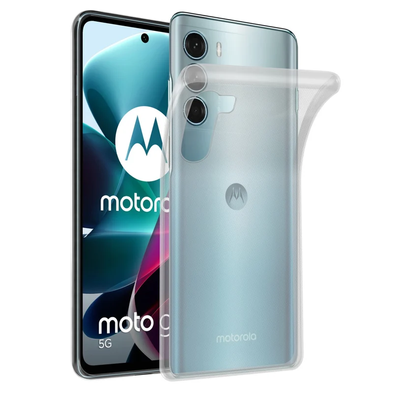 Cadorabo Hülle kompatibel mit Motorola MOTO G200 5G Schutzhülle aus flexiblem TPU Silikon