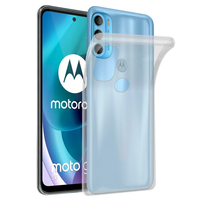 Cadorabo Hülle kompatibel mit Motorola MOTO G71 5G Schutzhülle aus flexiblem TPU Silikon