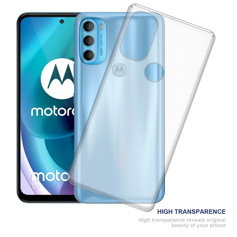 Cadorabo Hülle kompatibel mit Motorola MOTO G71 5G Schutzhülle aus flexiblem TPU Silikon