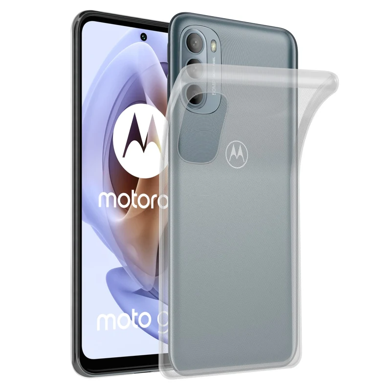 Cadorabo Hülle kompatibel mit Motorola MOTO G31 / G41 Schutzhülle aus flexiblem TPU Silikon