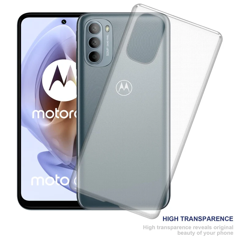 Cadorabo Hülle kompatibel mit Motorola MOTO G31 / G41 Schutzhülle aus flexiblem TPU Silikon