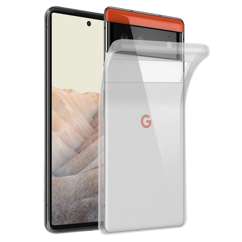 Cadorabo Hülle kompatibel mit Google PIXEL 6 Schutzhülle aus flexiblem TPU Silikon