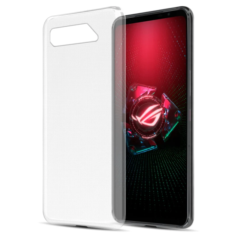 Cadorabo Hülle kompatibel mit Asus ROG Phone 5 Schutzhülle aus flexiblem TPU Silikon
