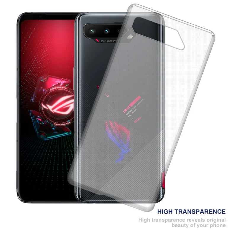 Cadorabo Hülle kompatibel mit Asus ROG Phone 5 Schutzhülle aus flexiblem TPU Silikon