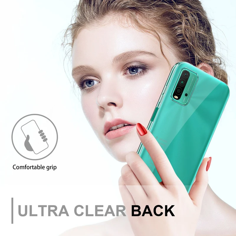 Cadorabo Hülle kompatibel mit Xiaomi RedMi 9T 360? Full Body Schutzhülle - Front- und Rückenschutz, Rundumschutz mit Displayschutz