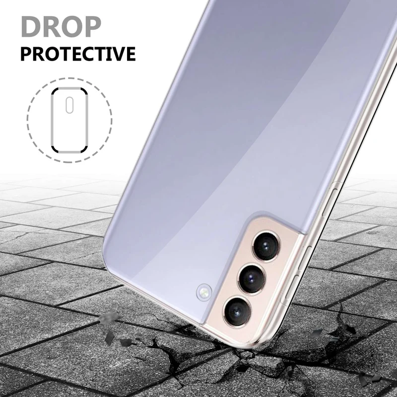 Cadorabo Hülle kompatibel mit Samsung Galaxy S22 PLUS 360? Full Body Schutzhülle - Front- und Rückenschutz, Rundumschutz mit Displayschutz