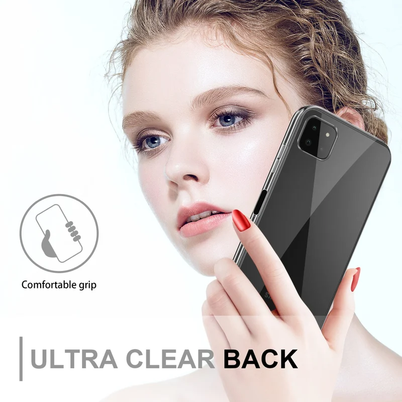 Cadorabo Hülle kompatibel mit Samsung Galaxy A22 5G 360? Full Body Schutzhülle - Front- und Rückenschutz, Rundumschutz mit Displayschutz