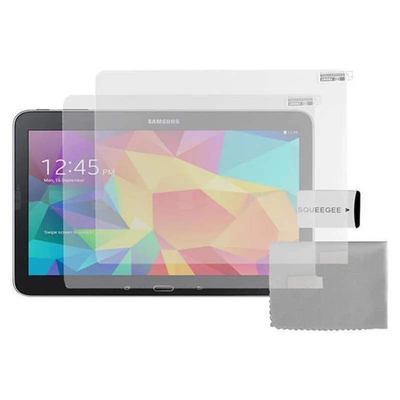 Cadorabo Displayschutzfolien kompatibel mit Samsung Galaxy Tab 4 (8 Zoll) - Schutzfolien 2 Stück antireflektierende, matte Anti-Reflex-Schutzfolien