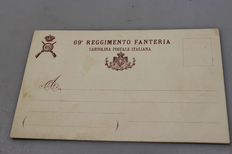 Postkarte 69. Ancona-Brigade