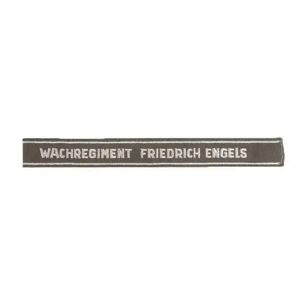 Ärmelband Wachregiment F. Engels