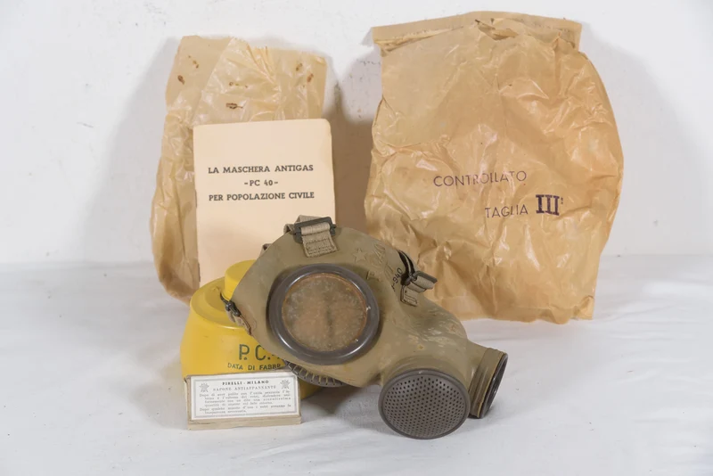 PC-40 Gasmaske aus dem 2. Weltkrieg