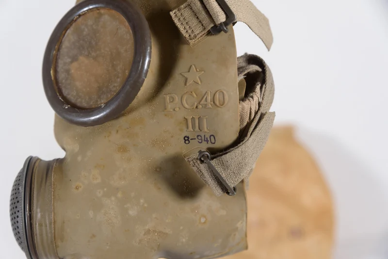PC-40 Gasmaske aus dem 2. Weltkrieg