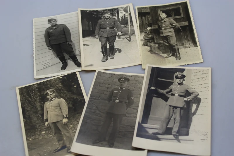 #6 WH Postkartenfoto aus dem 2. Weltkrieg