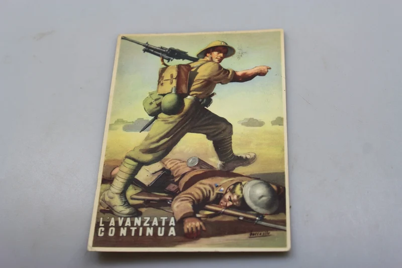 Postkarte „Der Vormarsch geht weiter“