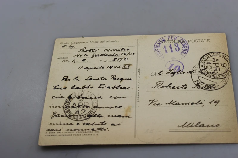 Postkarte „Der Vormarsch geht weiter“
